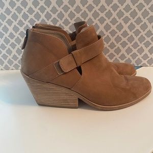 Women's Eileen Fisher suede ankle booties